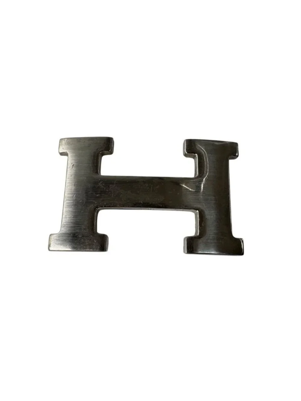 Hermes Constance H Belt Black Brown